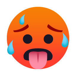 Hot emoji