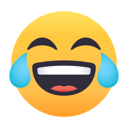 Laugh emoji