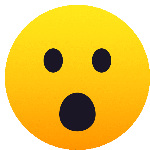 Surprised emoji
